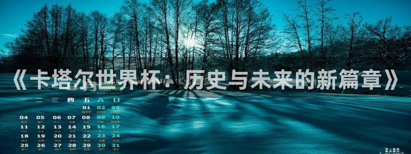 免费看足球直播比赛：《卡塔尔世界杯：历史与未来的新篇章》